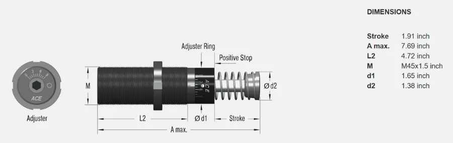 Shock Absorbers MA4550M
