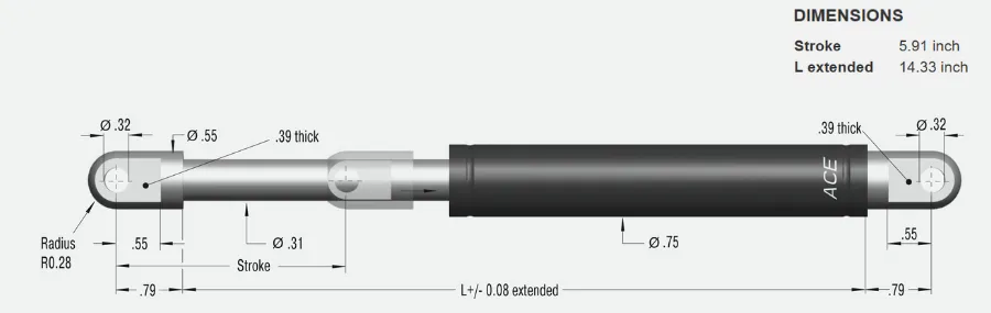 Shock Absorbers MC225M
